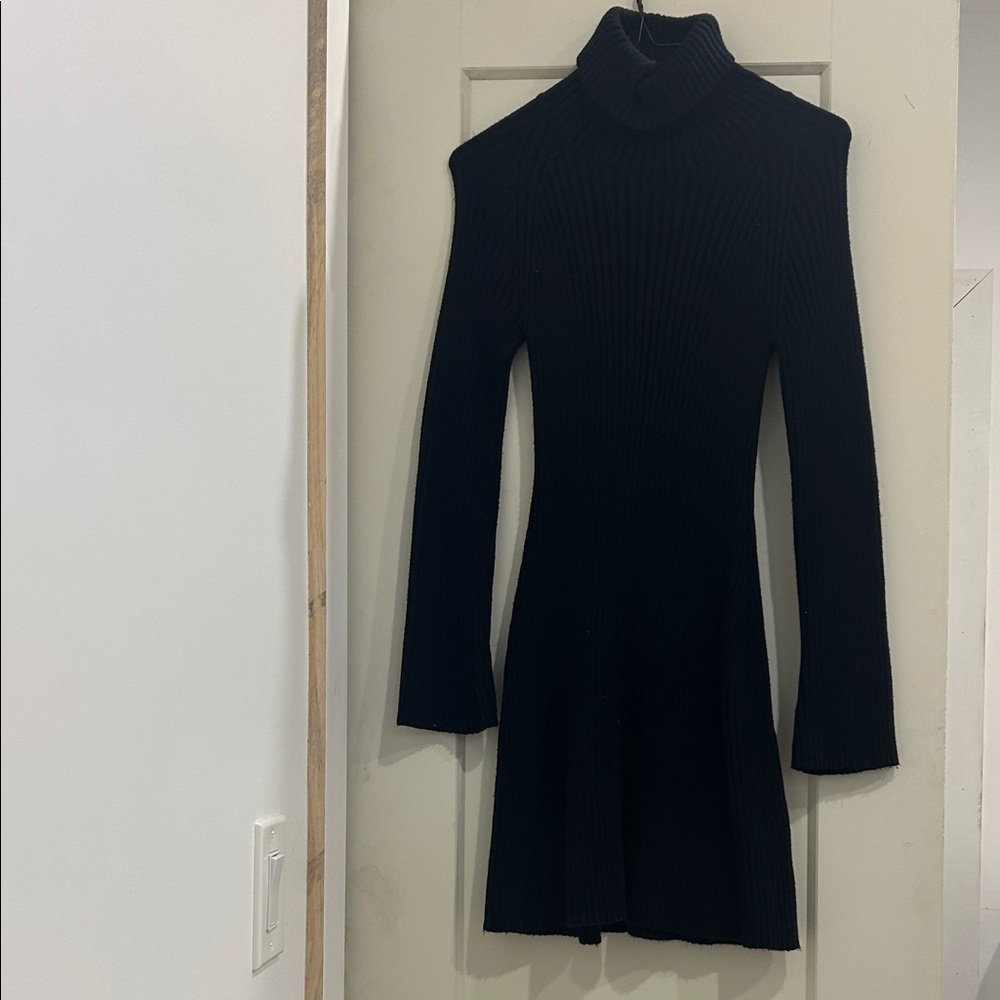 Sunday Best Black Long Sleeve Dress